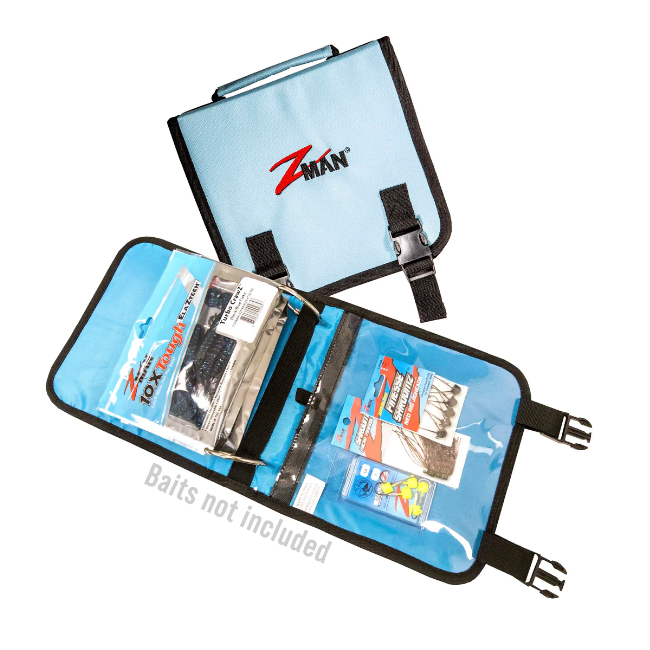 Z-Man ElaZtech Bait Binderz 10" X 9" Blue