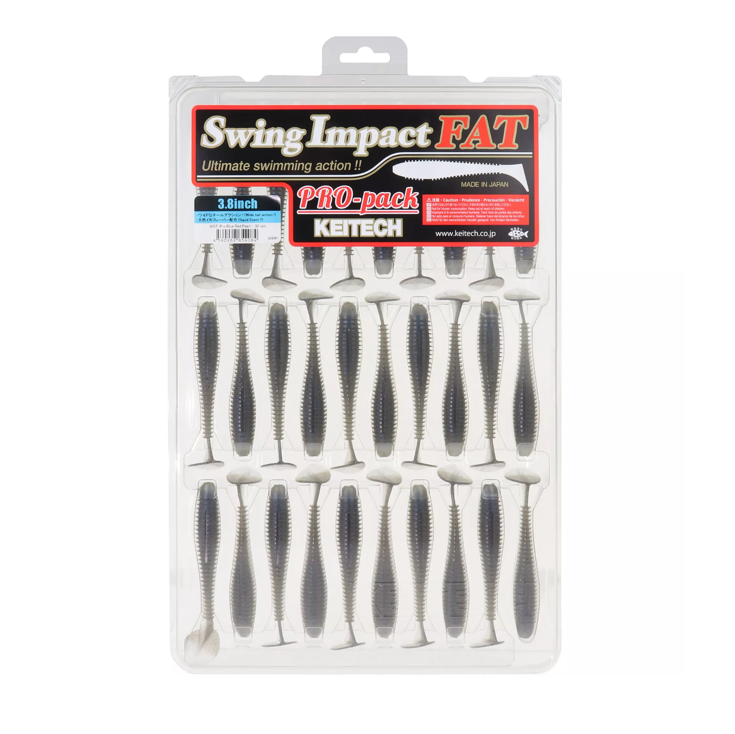 Keitech Swing Impact FAT - 3.8β Pro Pack