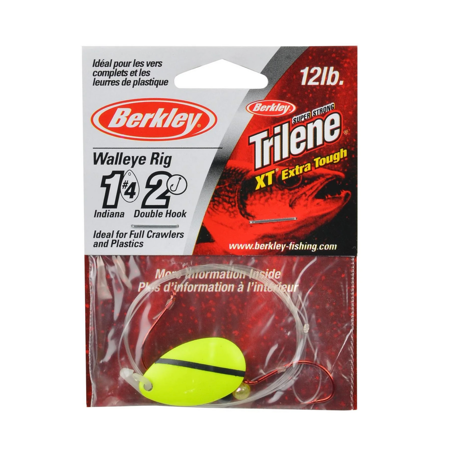 Berkley Walleye Rigs #2 Hook Fire Tiger