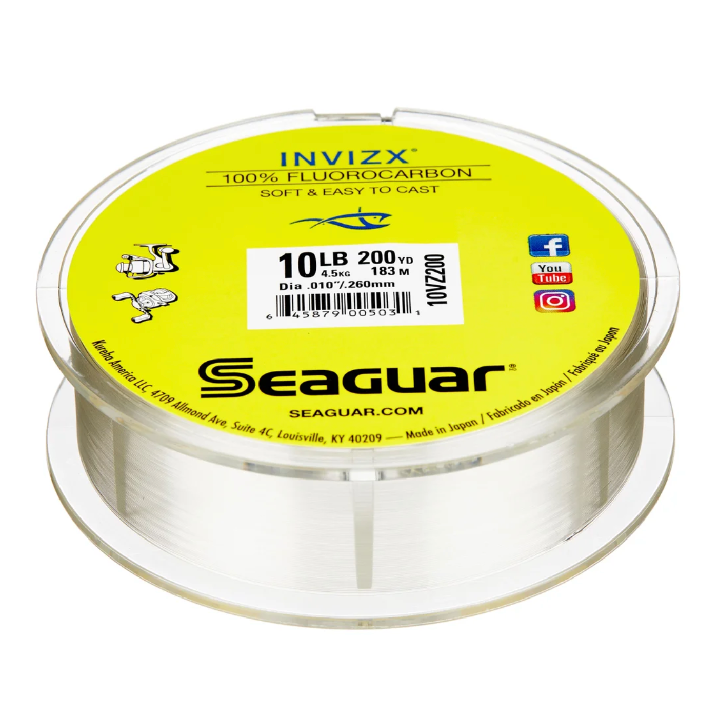 Seaguar Invizx Fluorocarbon - Clear