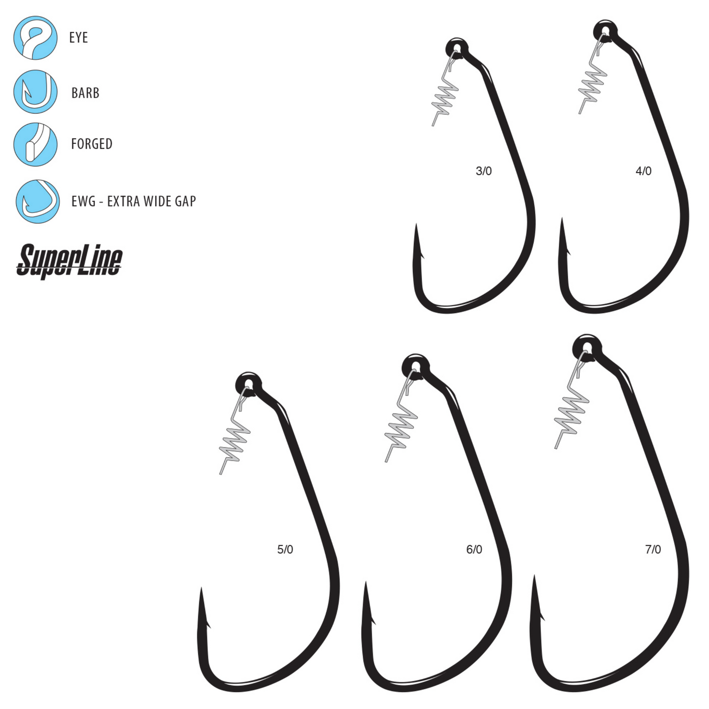 Gamakatsu Superline Spring-Lock Hook