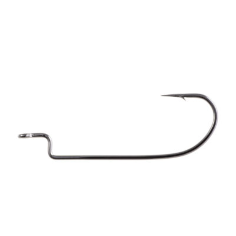 Owner Cutting Point Offset Shank Worm Hook