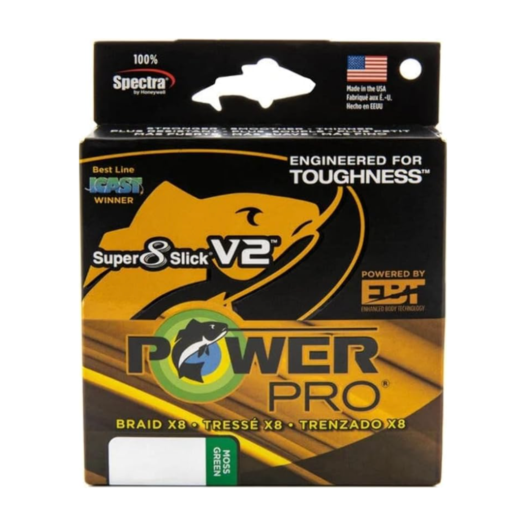 Power Pro Super 8 Slick V2 Braided Line