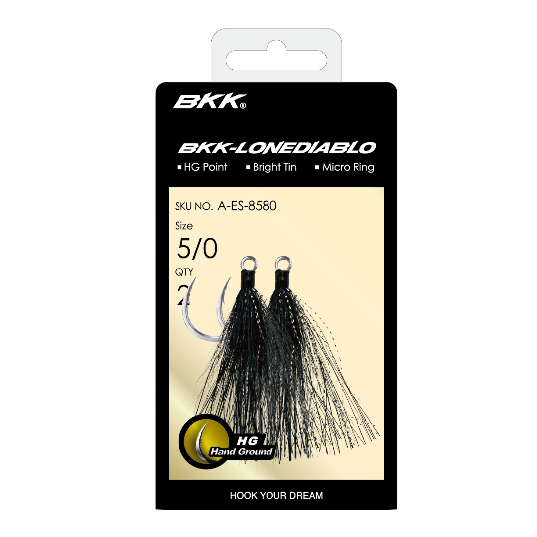 BKK Lone Diablo Bucktail Teaser Hook