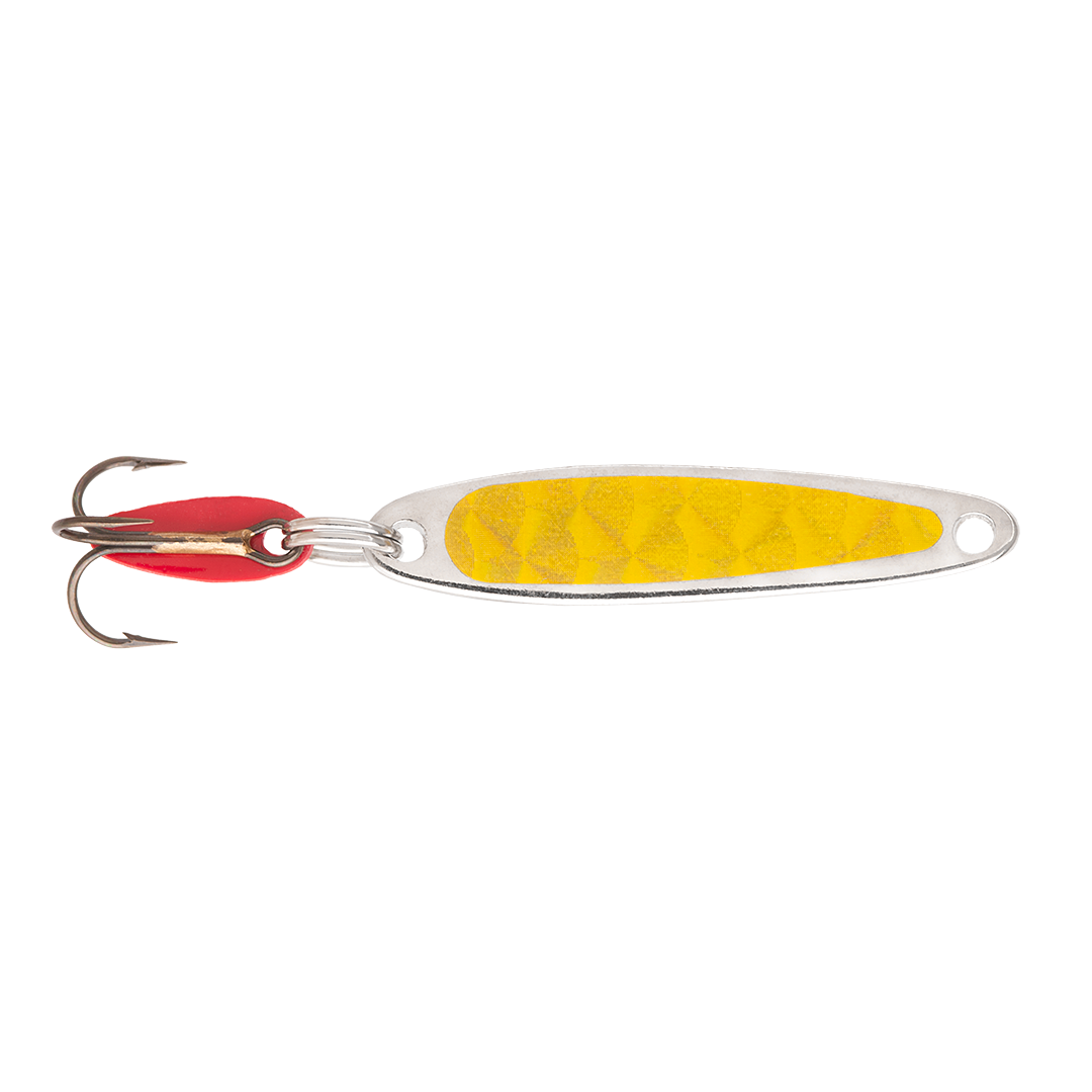 Swedish Pimple 2.75" 3/4oz Yellow Prism/Nickel