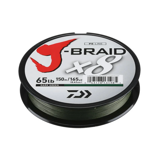 Daiwa J-Braid x8 - Dark Green