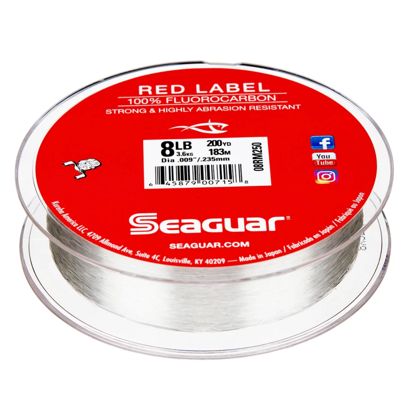Seaguar Red Label Fluorocarbon - Clear