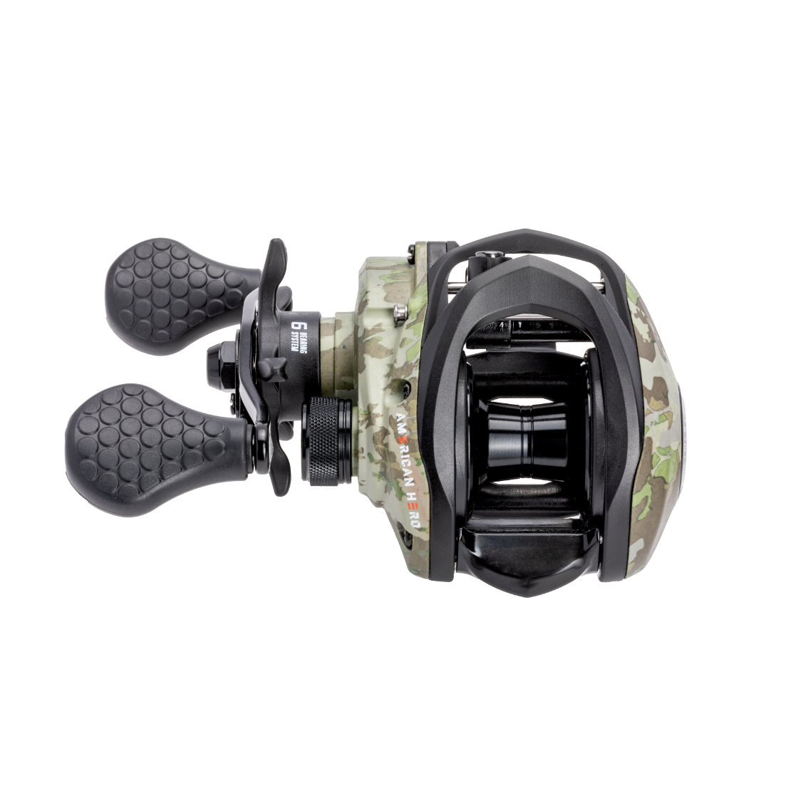 Lew's American Hero Camo Baitcast Reel