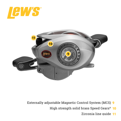 Lew's Laser MG Speed Spool SLP Baitcast Reel