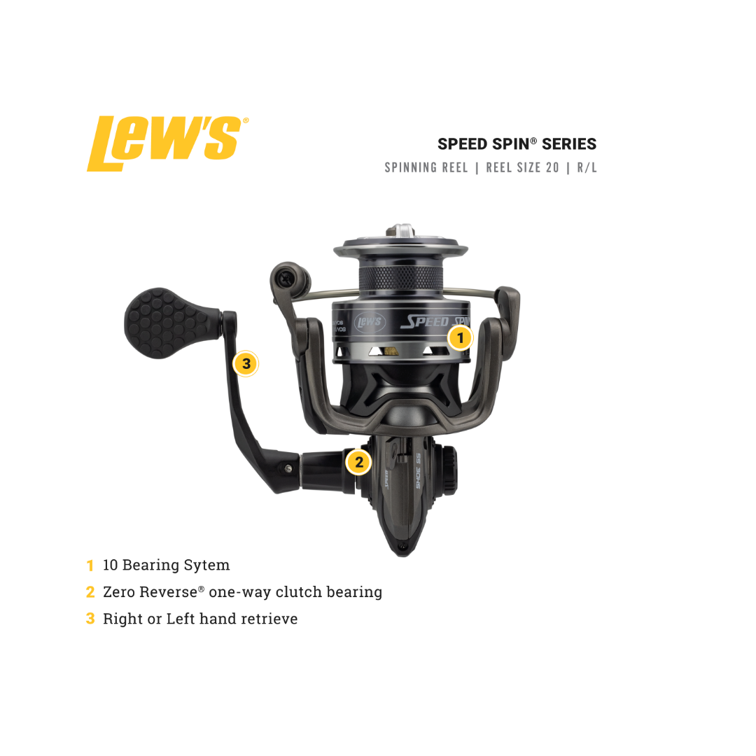 Lew's Speed Spin Spinning Reel