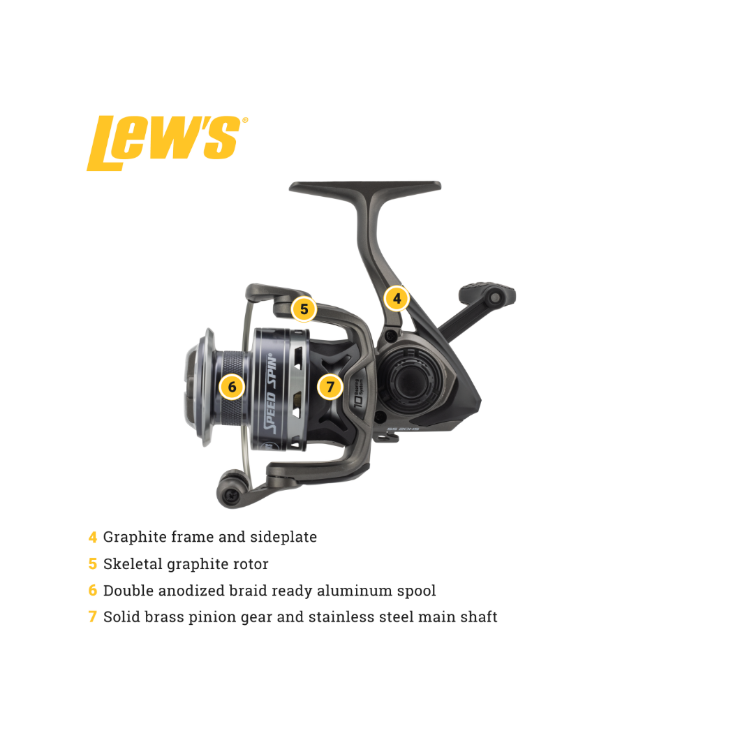 Lew's Speed Spin Spinning Reel