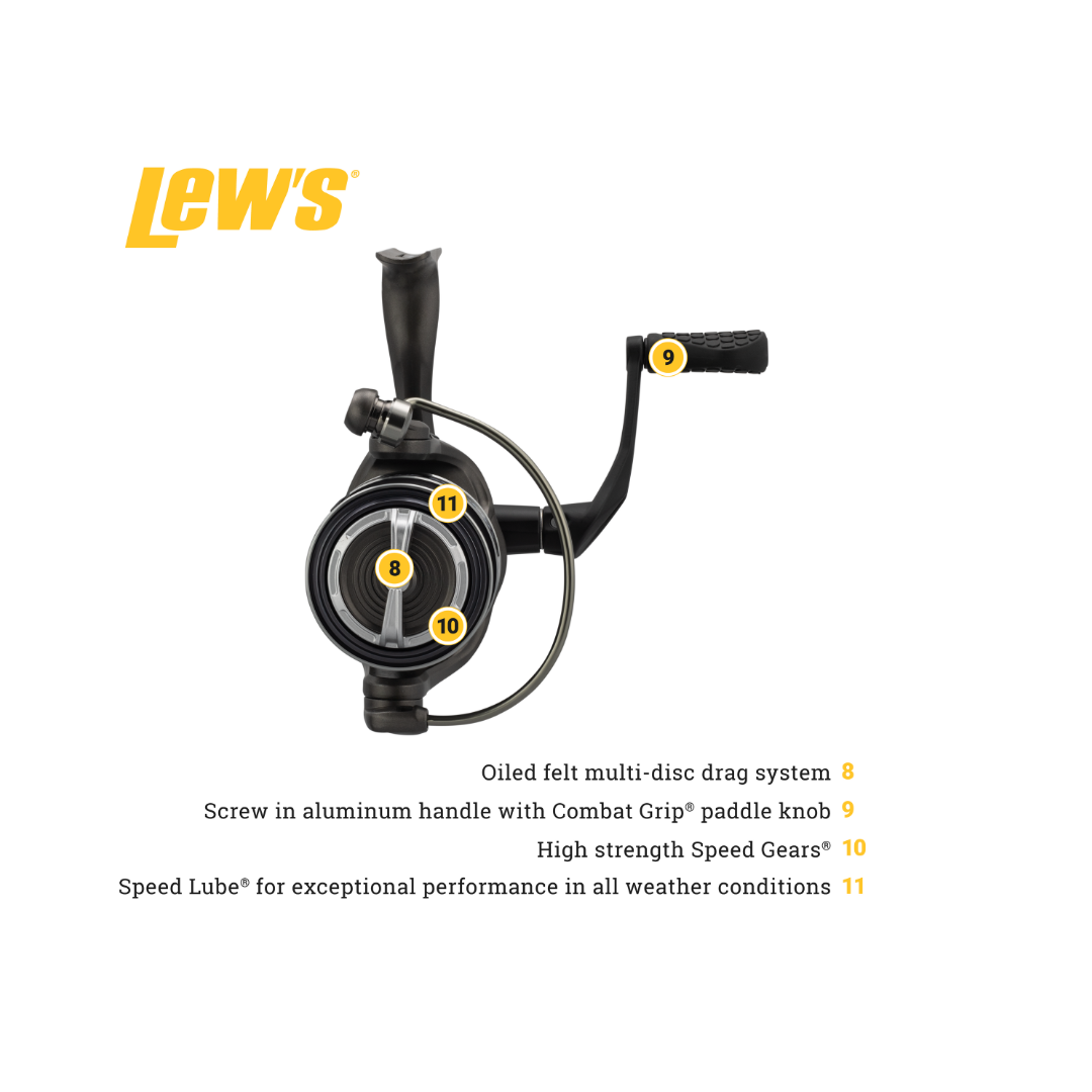 Lew's Speed Spin Spinning Reel