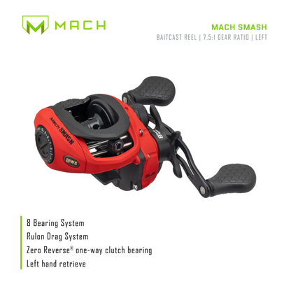 Lew's Mach Smash SLP Baitcast Reel