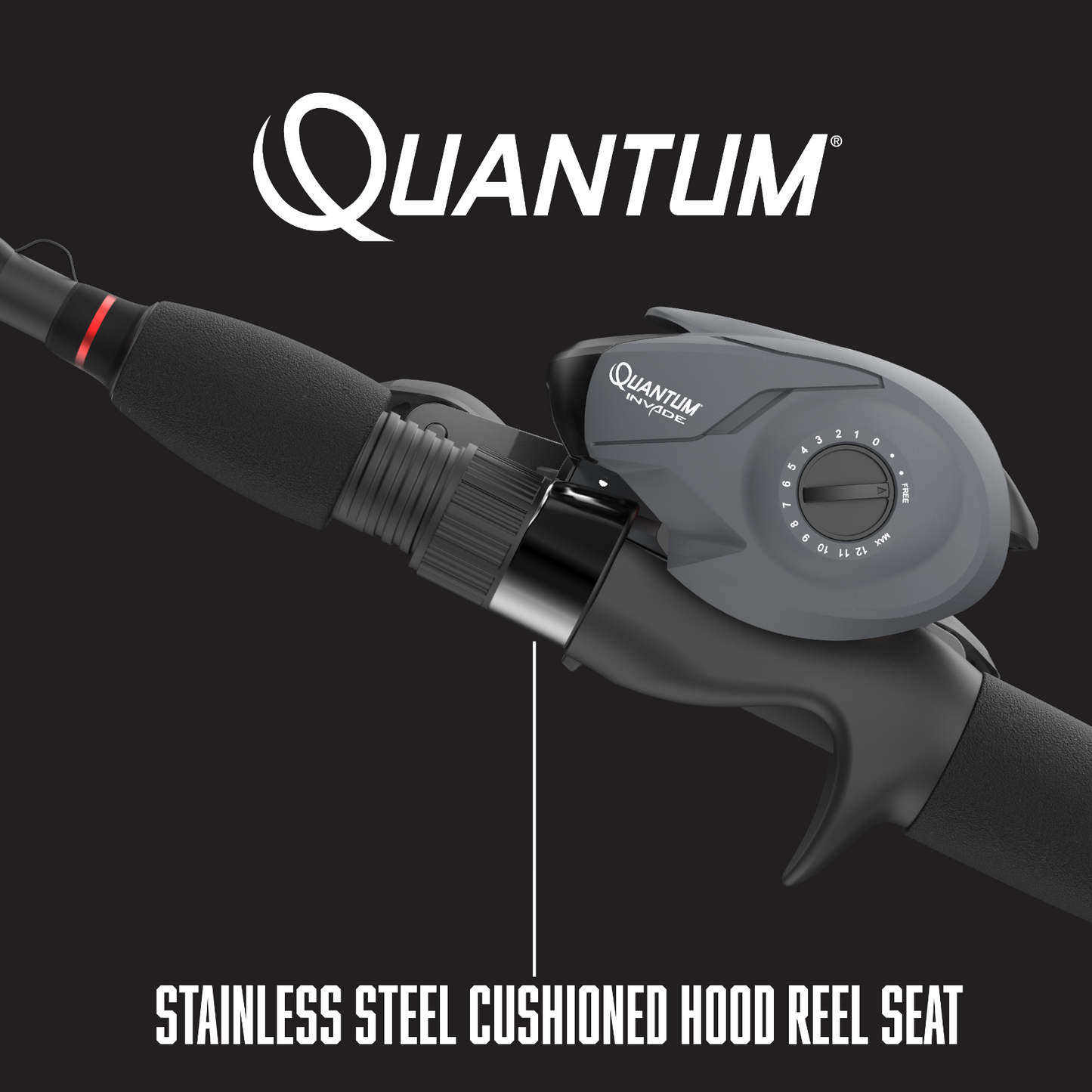 Quantum Invade 101 Baitcast Reel