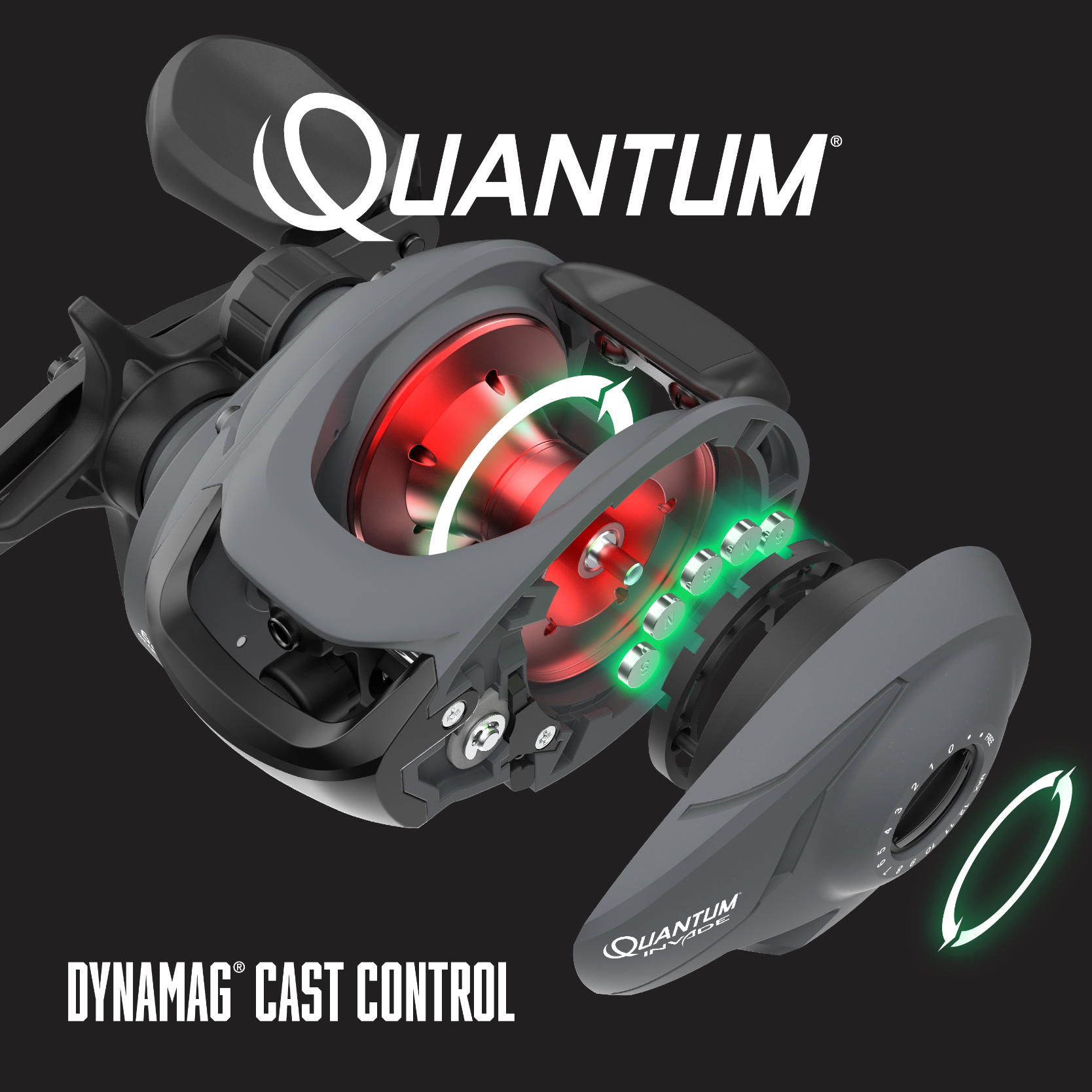 Quantum Invade 101 Baitcast Reel – Bounty Hunters Custom Bait & Tackle