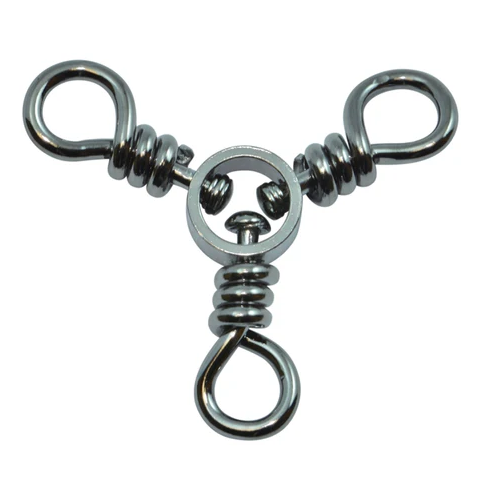 Spro Black 3-Way Swivels