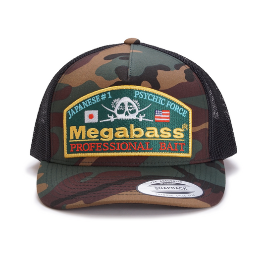 Megabass Psychic Camo Trucker Hat