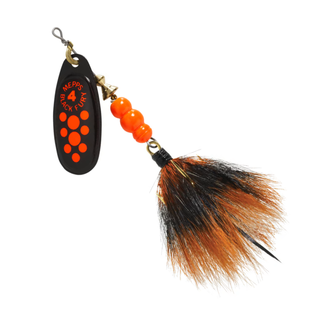 Mepps Black Fury Dressed Spinner
