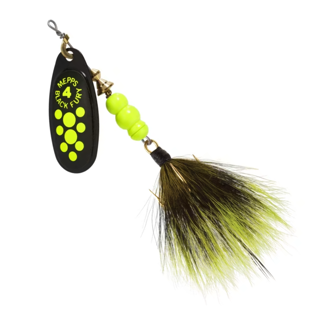 Mepps Black Fury Dressed Spinner
