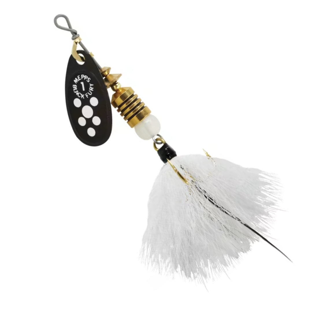 Mepps Black Fury Dressed Spinner