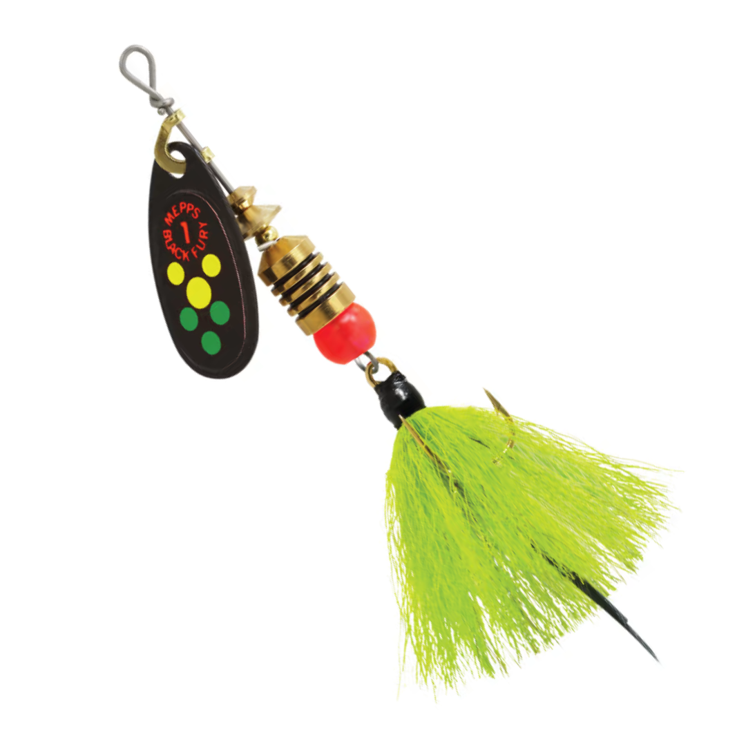 Mepps Black Fury Dressed Spinner