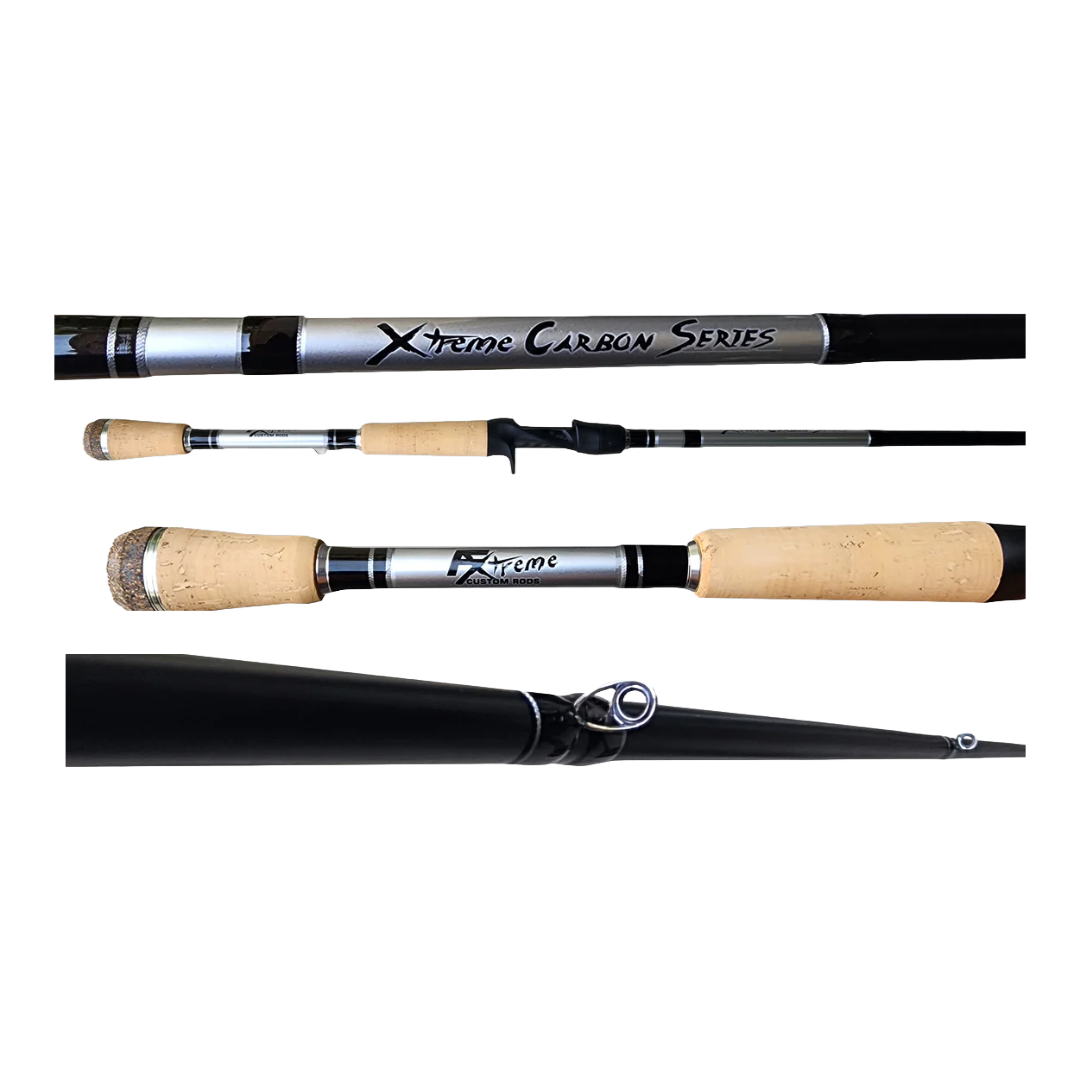 Fx Custom Rods Carbon Series Spinning Rod – Bounty Hunters Custom Bait ...