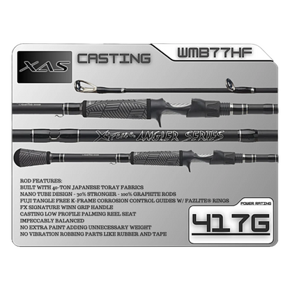 Fx Custom Rods Extreme Angler Series Casting Rod