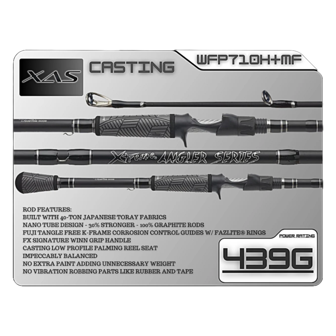 Fx Custom Rods Extreme Angler Series Casting Rod
