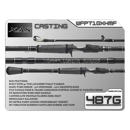Fx Custom Rods Extreme Angler Series Casting Rod