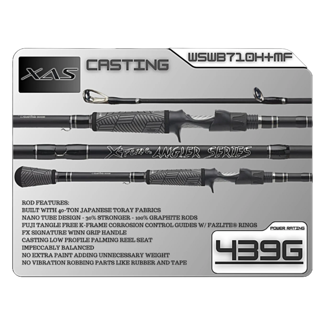 Fx Custom Rods Extreme Angler Series Casting Rod