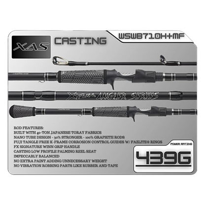 Fx Custom Rods Extreme Angler Series Casting Rod