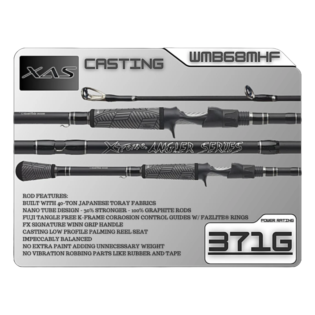 Fx Custom Rods Extreme Angler Series Casting Rod