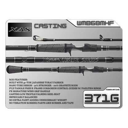 Fx Custom Rods Extreme Angler Series Casting Rod