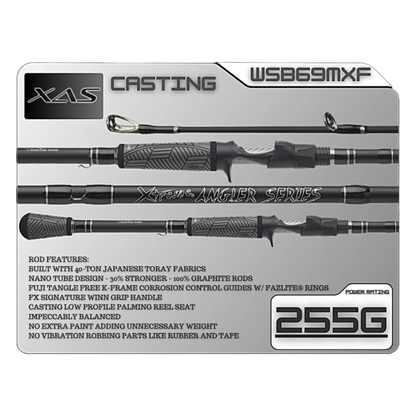 Fx Custom Rods Extreme Angler Series Casting Rod