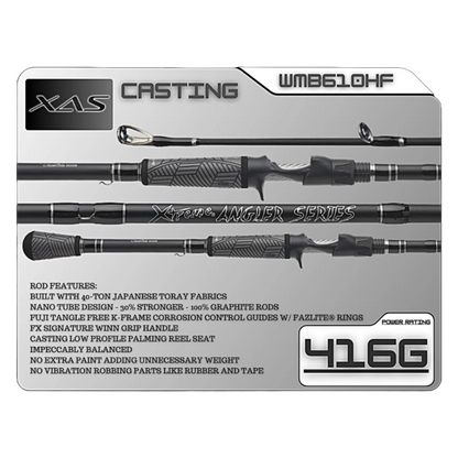 Fx Custom Rods Extreme Angler Series Casting Rod
