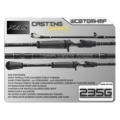 Fx Custom Rods Extreme Angler Series Casting Rod