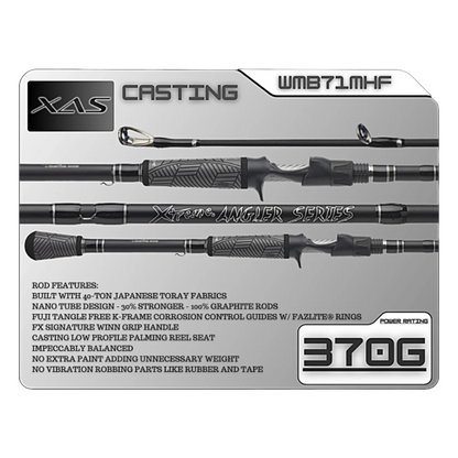 Fx Custom Rods Extreme Angler Series Casting Rod