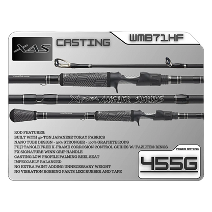 Fx Custom Rods Extreme Angler Series Casting Rod