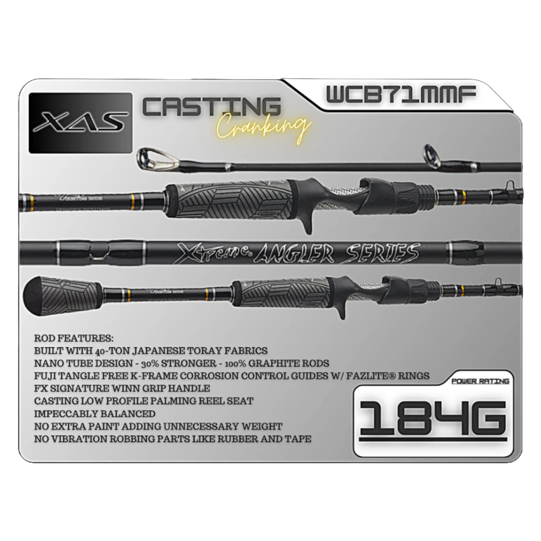 Fx Custom Rods Extreme Angler Series Casting Rod