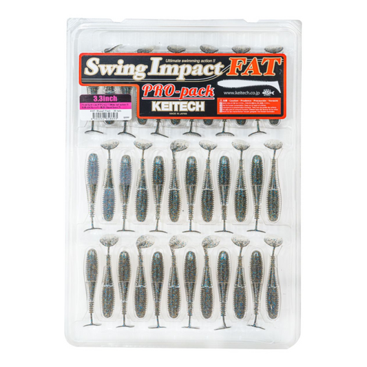 Keitech Swing Impact FAT - 3.3” Pro Pack