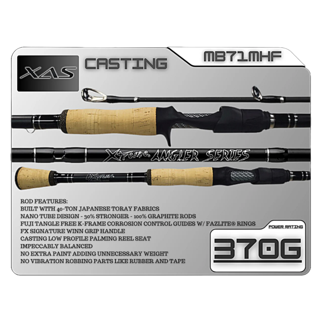 Fx Custom Rods Extreme Angler Series Casting Rod