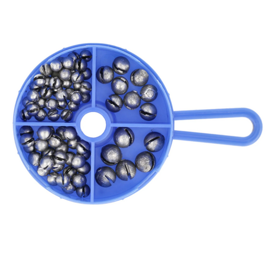 Eagle Claw Round Split Shot Assortment - 78pc