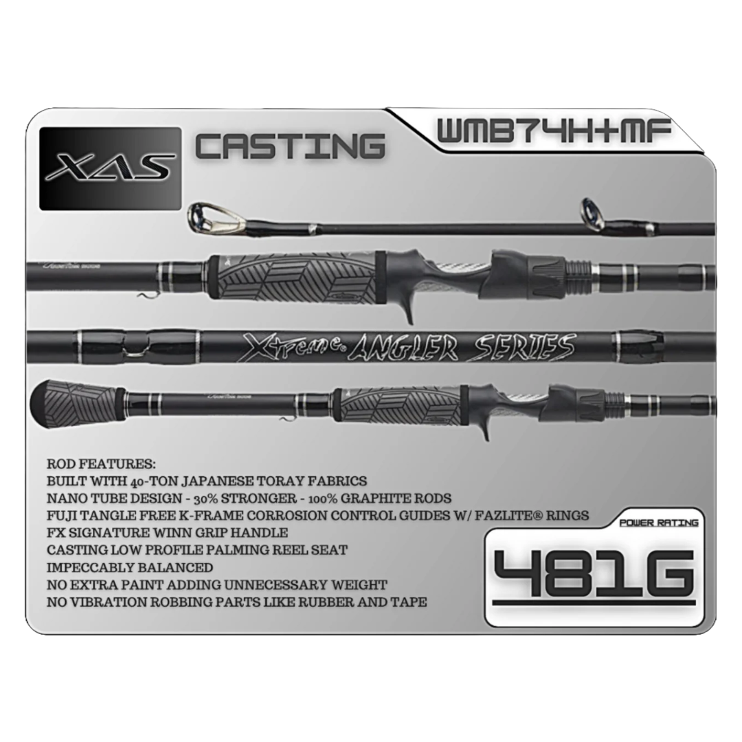 Fx Custom Rods Extreme Angler Series Casting Rod