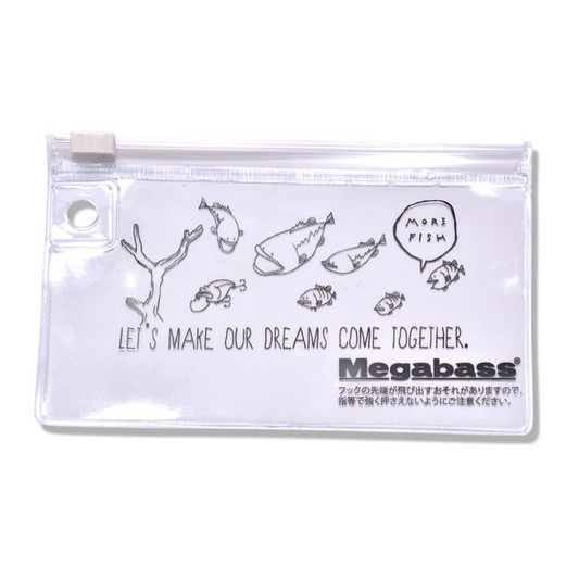 Megabass Clear Zip Lure Case