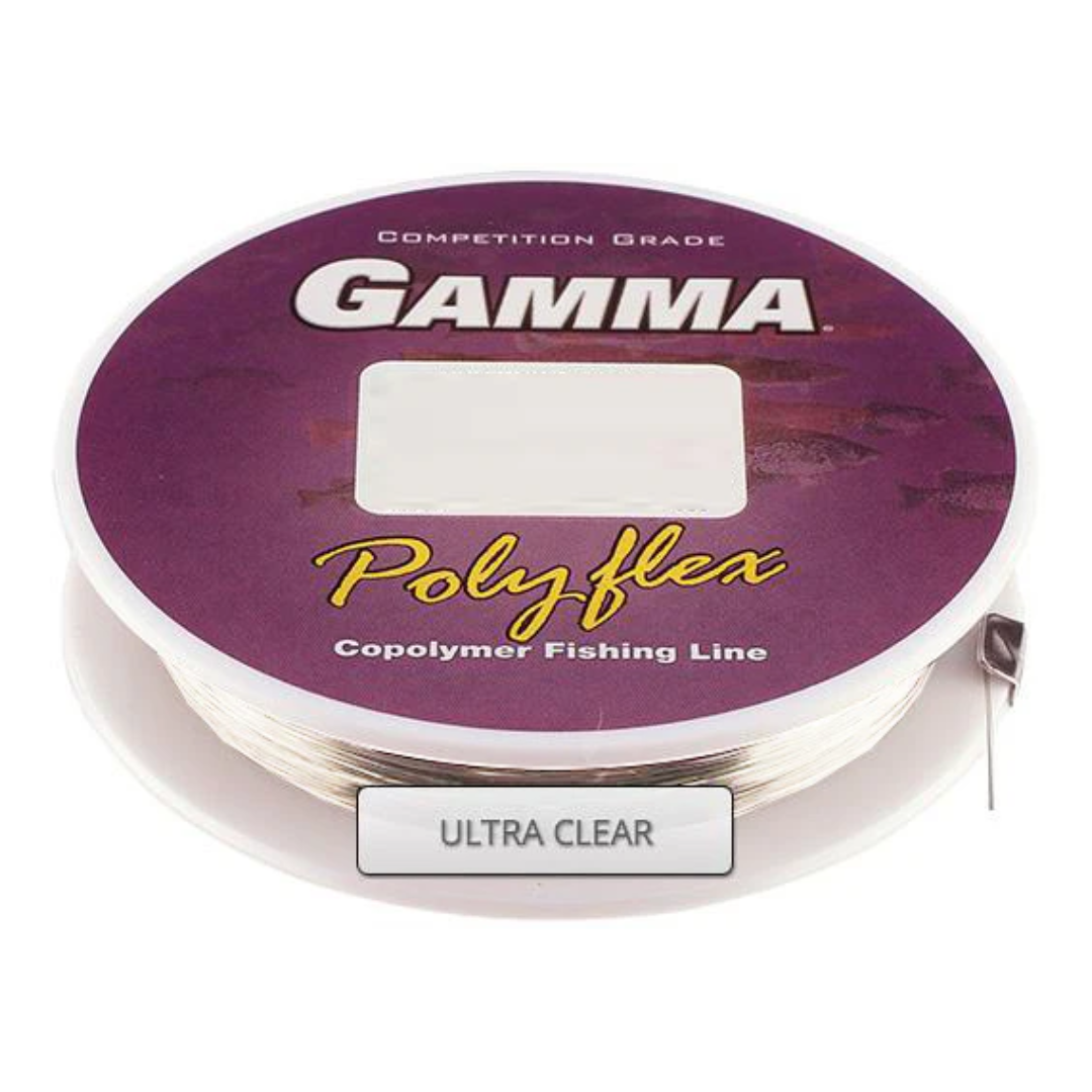 Gamma Polyflex Copolymer Ultra Clear Fishing Line