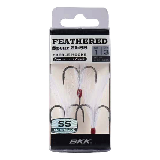 BKK Feathered Spear 21-SS Treble Hook