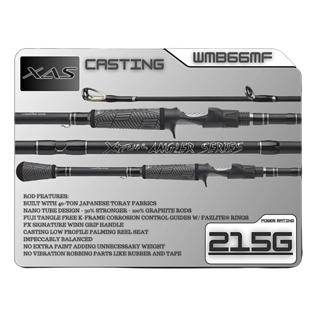 Fx Custom Rods Extreme Angler Series Casting Rod