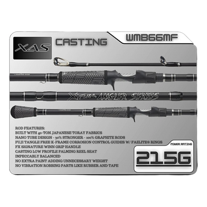 Fx Custom Rods Extreme Angler Series Casting Rod