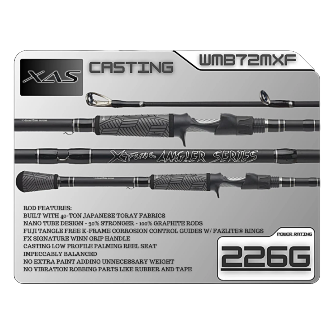 Fx Custom Rods Extreme Angler Series Casting Rod