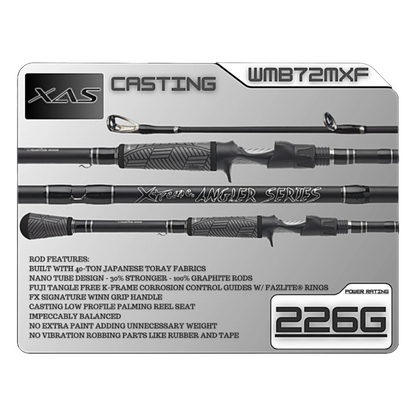 Fx Custom Rods Extreme Angler Series Casting Rod